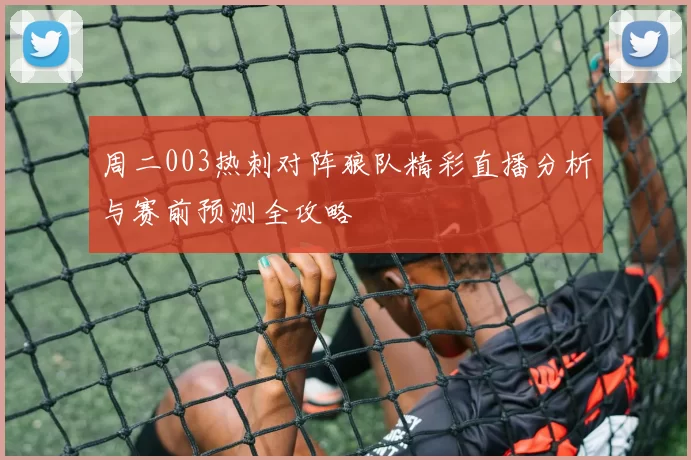 周二003热刺对阵狼队精彩直播分析与赛前预测全攻略